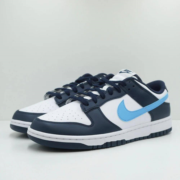 Men's Dunk Low Navy Shoes 0477